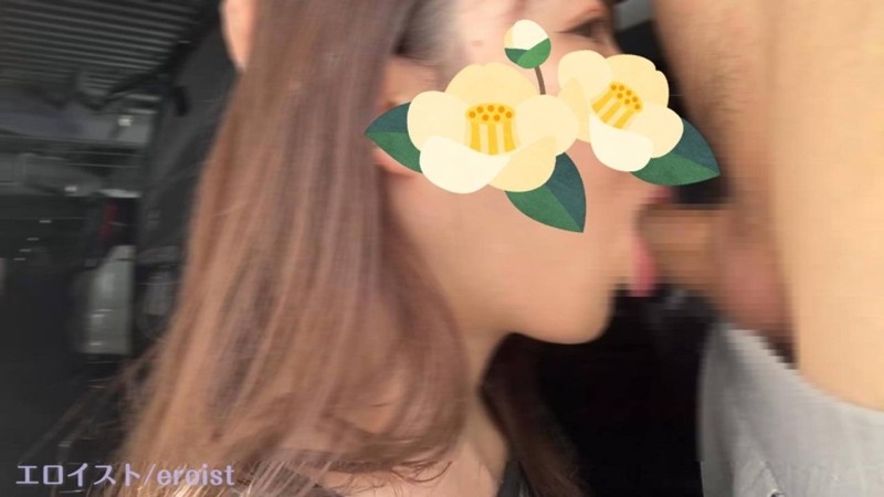 [Runa-chan's secret video] Outdoor exposure blowjob & car servant oral service → exquisite deep throat blowjob is still alive and well → massive 2 ejaculations in the mouth ★Runa-chan Vol.18